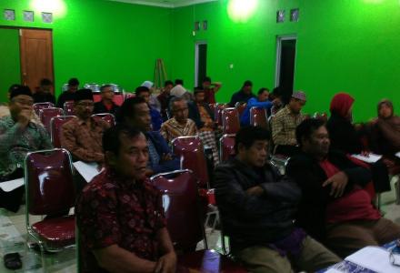 RAPAT PERUBAHAN APBDes tahun 2017